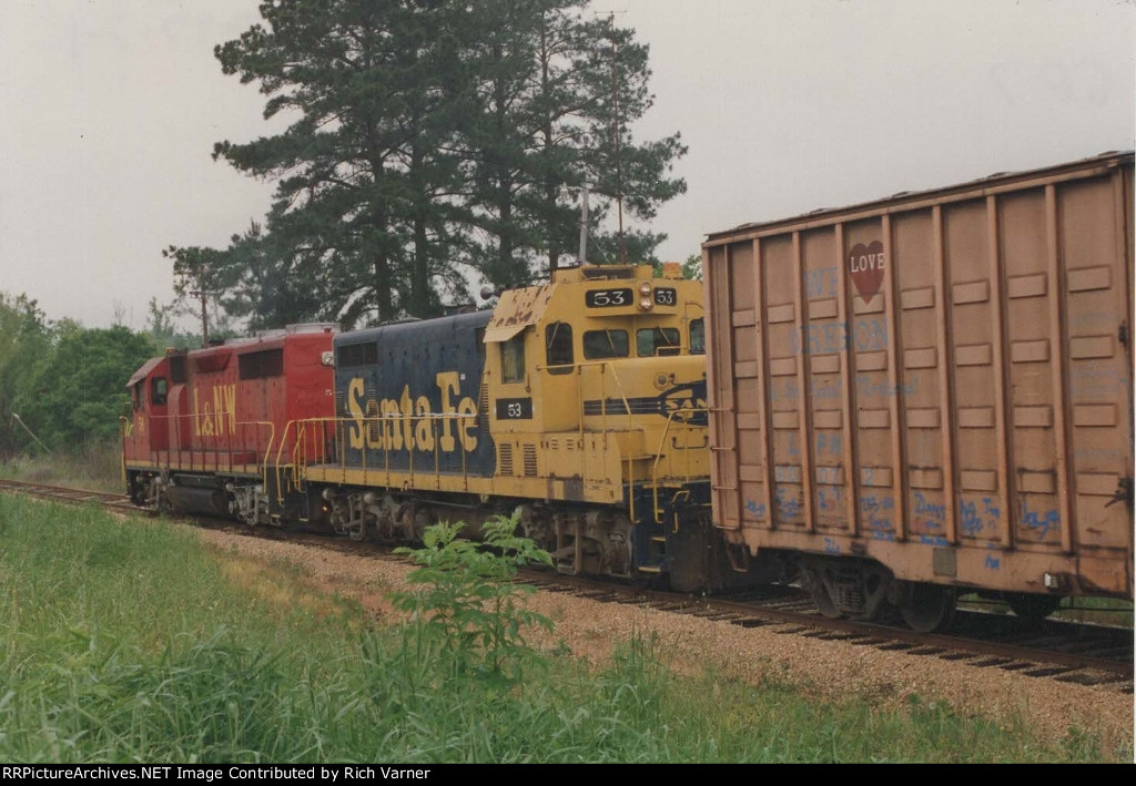 Louisiana & North Western RR (LNW) #53